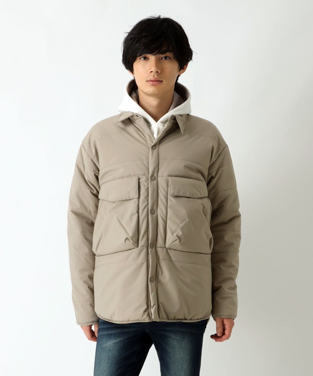 MKJAU47170 MK MICHEL KLEIN HOMME(MKミッシェルクランオム) CPOブルゾン アイボリー(80)