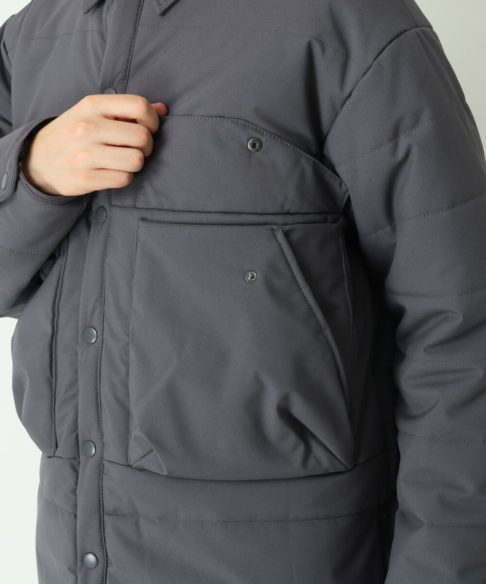 MKJAU47170 MK MICHEL KLEIN HOMME(MKミッシェルクランオム) CPOブルゾン ダークグレー(93)