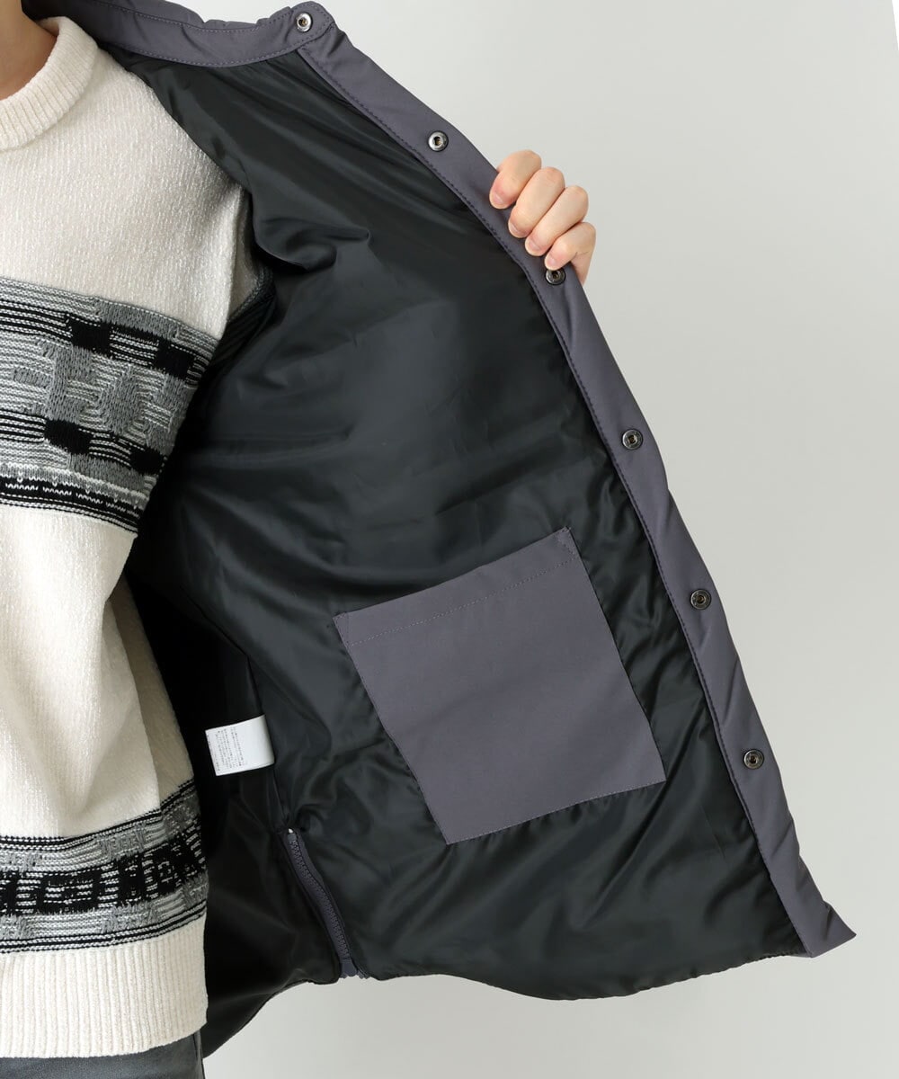 MKJAU47170 MK MICHEL KLEIN HOMME(MKミッシェルクランオム) CPOブルゾン ダークグレー(93)