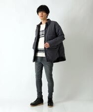 MKJAU47170 MK MICHEL KLEIN HOMME(MKミッシェルクランオム) CPOブルゾン ダークグレー(93)