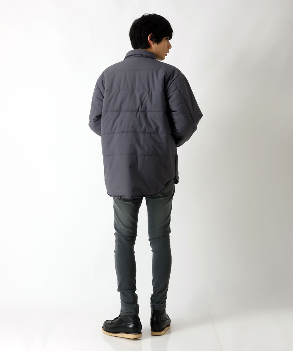 MKJAU47170 MK MICHEL KLEIN HOMME(MKミッシェルクランオム) CPOブルゾン ダークグレー(93)