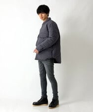 MKJAU47170 MK MICHEL KLEIN HOMME(MKミッシェルクランオム) CPOブルゾン ダークグレー(93)