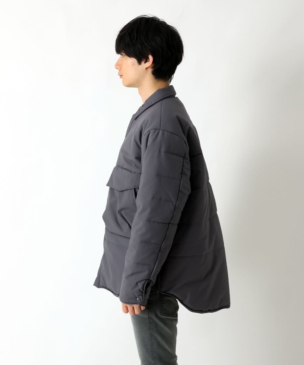 MKJAU47170 MK MICHEL KLEIN HOMME(MKミッシェルクランオム) CPOブルゾン ダークグレー(93)