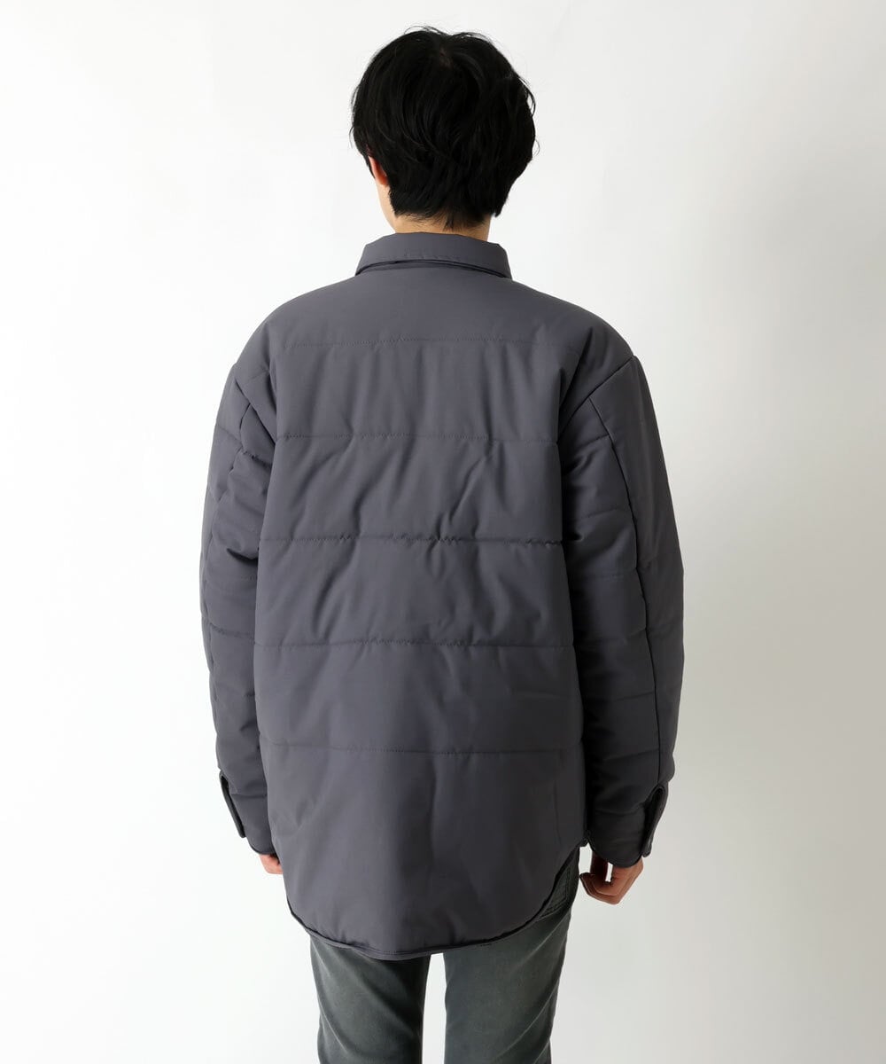 MKJAU47170 MK MICHEL KLEIN HOMME(MKミッシェルクランオム) CPOブルゾン ダークグレー(93)