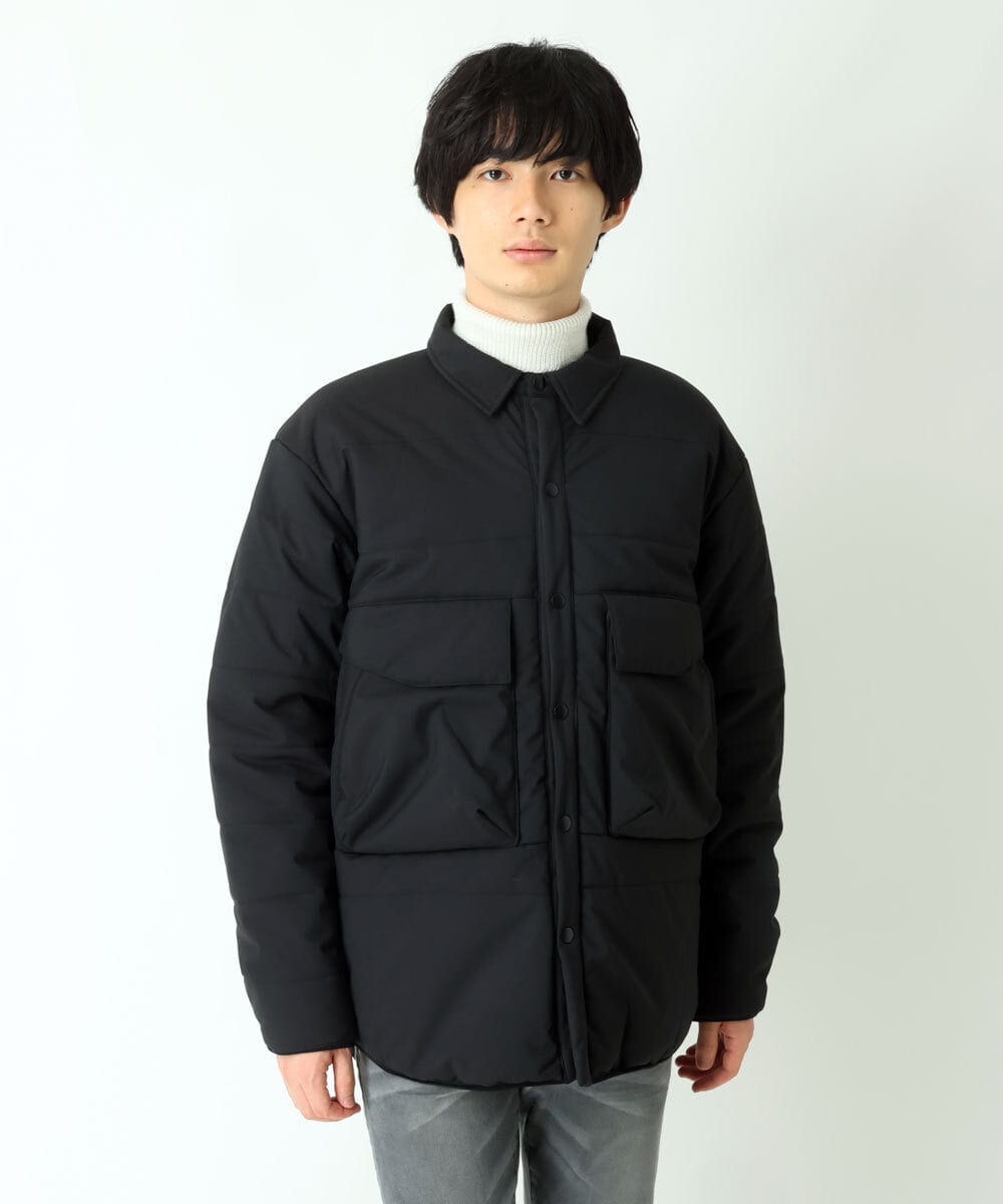 MKJAU47170 MK MICHEL KLEIN HOMME(MKミッシェルクランオム) CPOブルゾン ブラック(94)