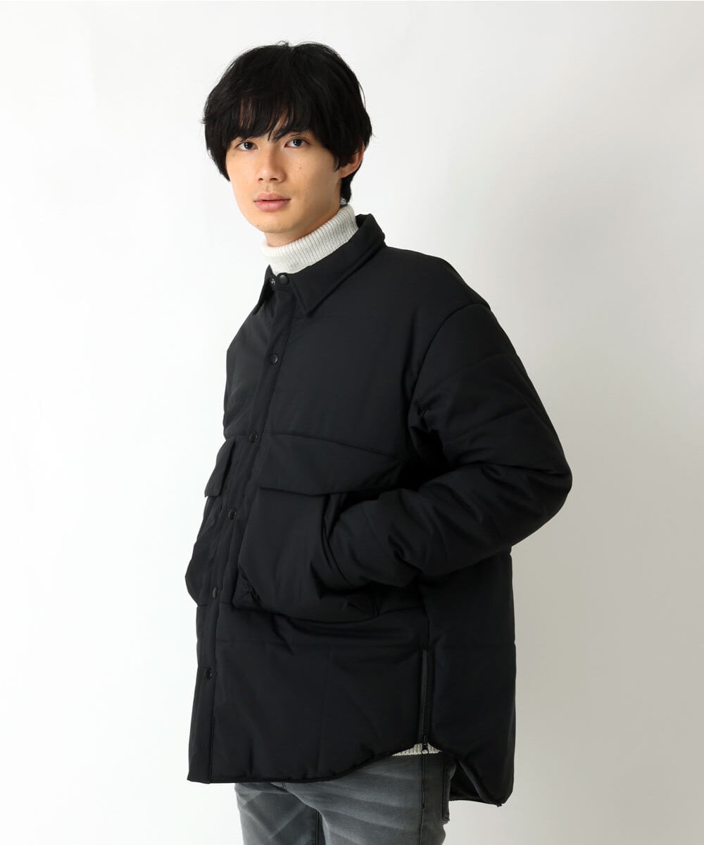 MKJAU47170 MK MICHEL KLEIN HOMME(MKミッシェルクランオム) CPOブルゾン ブラック(94)