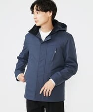 MKJAX07272 MK MICHEL KLEIN HOMME(MKミッシェルクランオム) ライナー付き / ウールタッチボンディングブルゾン ブルー(55)