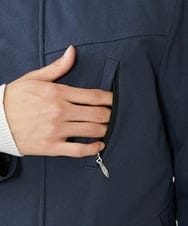 MKJAX07272 MK MICHEL KLEIN HOMME(MKミッシェルクランオム) ライナー付き / ウールタッチボンディングブルゾン ブルー(55)