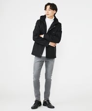 MKJAX07272 MK MICHEL KLEIN HOMME(MKミッシェルクランオム) ライナー付き / ウールタッチボンディングブルゾン ブラック(94)