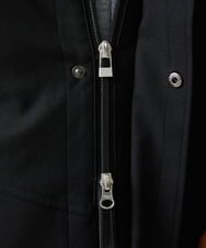 MKJAX07272 MK MICHEL KLEIN HOMME(MKミッシェルクランオム) ライナー付き / ウールタッチボンディングブルゾン ブラック(94)