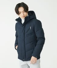 MKJAX22320 MK MICHEL KLEIN HOMME(MKミッシェルクランオム) WEB LIMITED【限定カラー】PRIMEFLEX ドビープリントダウンブルゾン ネイビー(57)