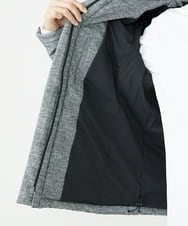 MKJAX22320 MK MICHEL KLEIN HOMME(MKミッシェルクランオム) WEB LIMITED【限定カラー】PRIMEFLEX ドビープリントダウンブルゾン グレー(92)