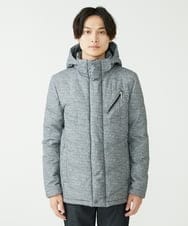MKJAX22320 MK MICHEL KLEIN HOMME(MKミッシェルクランオム) WEB LIMITED【限定カラー】PRIMEFLEX ドビープリントダウンブルゾン グレー(92)