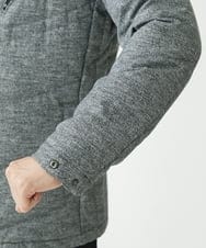 MKJAX22320 MK MICHEL KLEIN HOMME(MKミッシェルクランオム) WEB LIMITED【限定カラー】PRIMEFLEX ドビープリントダウンブルゾン グレー(92)