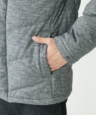MKJAX22320 MK MICHEL KLEIN HOMME(MKミッシェルクランオム) WEB LIMITED【限定カラー】PRIMEFLEX ドビープリントダウンブルゾン グレー(92)