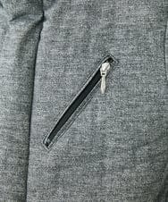 MKJAX22320 MK MICHEL KLEIN HOMME(MKミッシェルクランオム) WEB LIMITED【限定カラー】PRIMEFLEX ドビープリントダウンブルゾン グレー(92)