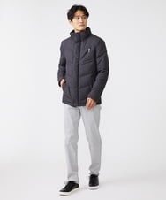 MKJAX22320 MK MICHEL KLEIN HOMME(MKミッシェルクランオム) WEB LIMITED【限定カラー】PRIMEFLEX ドビープリントダウンブルゾン ダークグレー(93)