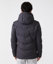 MKJAX22320 MK MICHEL KLEIN HOMME(MKミッシェルクランオム) WEB LIMITED【限定カラー】PRIMEFLEX ドビープリントダウンブルゾン ダークグレー(93)
