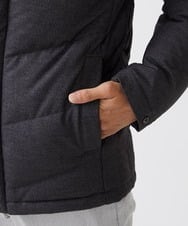 MKJAX22320 MK MICHEL KLEIN HOMME(MKミッシェルクランオム) WEB LIMITED【限定カラー】PRIMEFLEX ドビープリントダウンブルゾン ダークグレー(93)