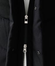 MKJAX23250 MK MICHEL KLEIN HOMME(MKミッシェルクランオム) ウールタッチ / ブラックダウンブルゾン ブラック(94)