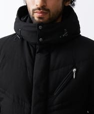 MKJAX23250 MK MICHEL KLEIN HOMME(MKミッシェルクランオム) ウールタッチ / ブラックダウンブルゾン ブラック(94)