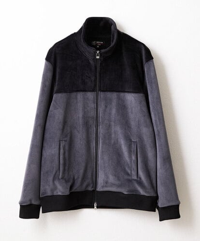 MKJAX28130 MK MICHEL KLEIN HOMME ベロアスタンドブルゾン
