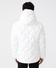 MKJAX80220 MK MICHEL KLEIN HOMME(MKミッシェルクランオム) シームレス / 中綿ブルゾン ホワイト(90)
