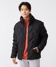 MKJAX80220 MK MICHEL KLEIN HOMME(MKミッシェルクランオム) シームレス / 中綿ブルゾン ブラック(94)