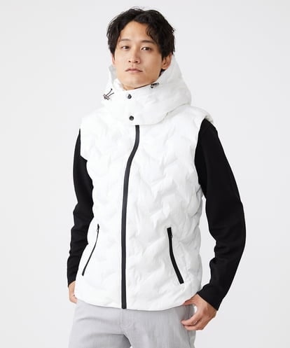 MKJAX81180 MK MICHEL KLEIN HOMME シームレス中綿ベスト