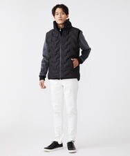 MKJAX81180 MK MICHEL KLEIN HOMME(MKミッシェルクランオム) シームレス / 中綿ベスト ブラック(94)