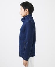 MKJDC02290 MK MICHEL KLEIN HOMME(MKミッシェルクランオム) ダブルカラーデニムブルゾン ブルー