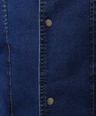 MKJDC02290 MK MICHEL KLEIN HOMME(MKミッシェルクランオム) ダブルカラーデニムブルゾン ブルー