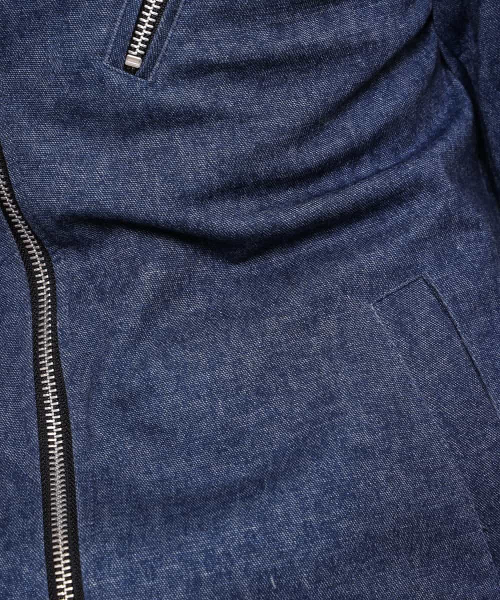 MKJDL42130 MK MICHEL KLEIN HOMME(MKミッシェルクランオム) ブルゾン／デニムテックジャージ ネイビー