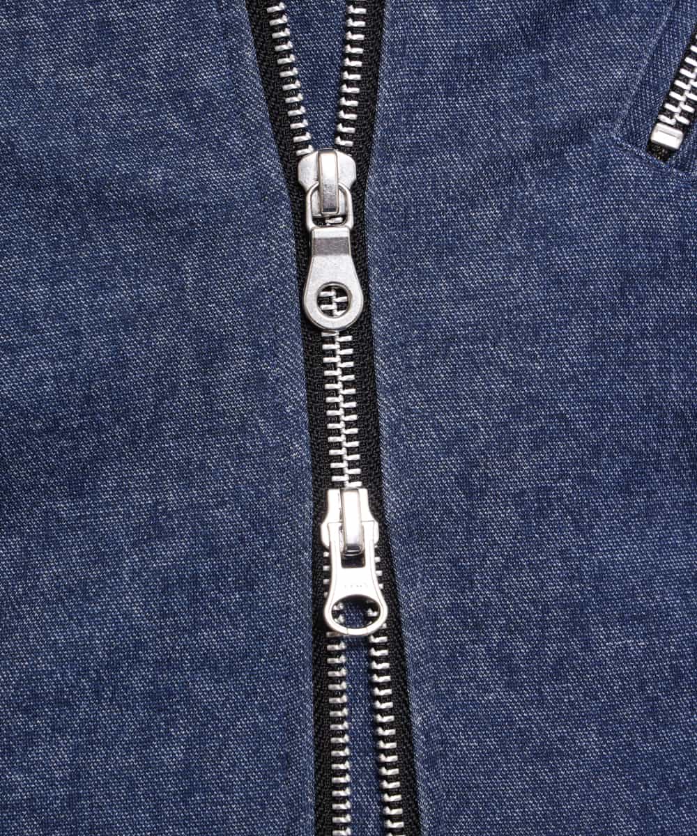 MKJDL42130 MK MICHEL KLEIN HOMME(MKミッシェルクランオム) ブルゾン／デニムテックジャージ ネイビー