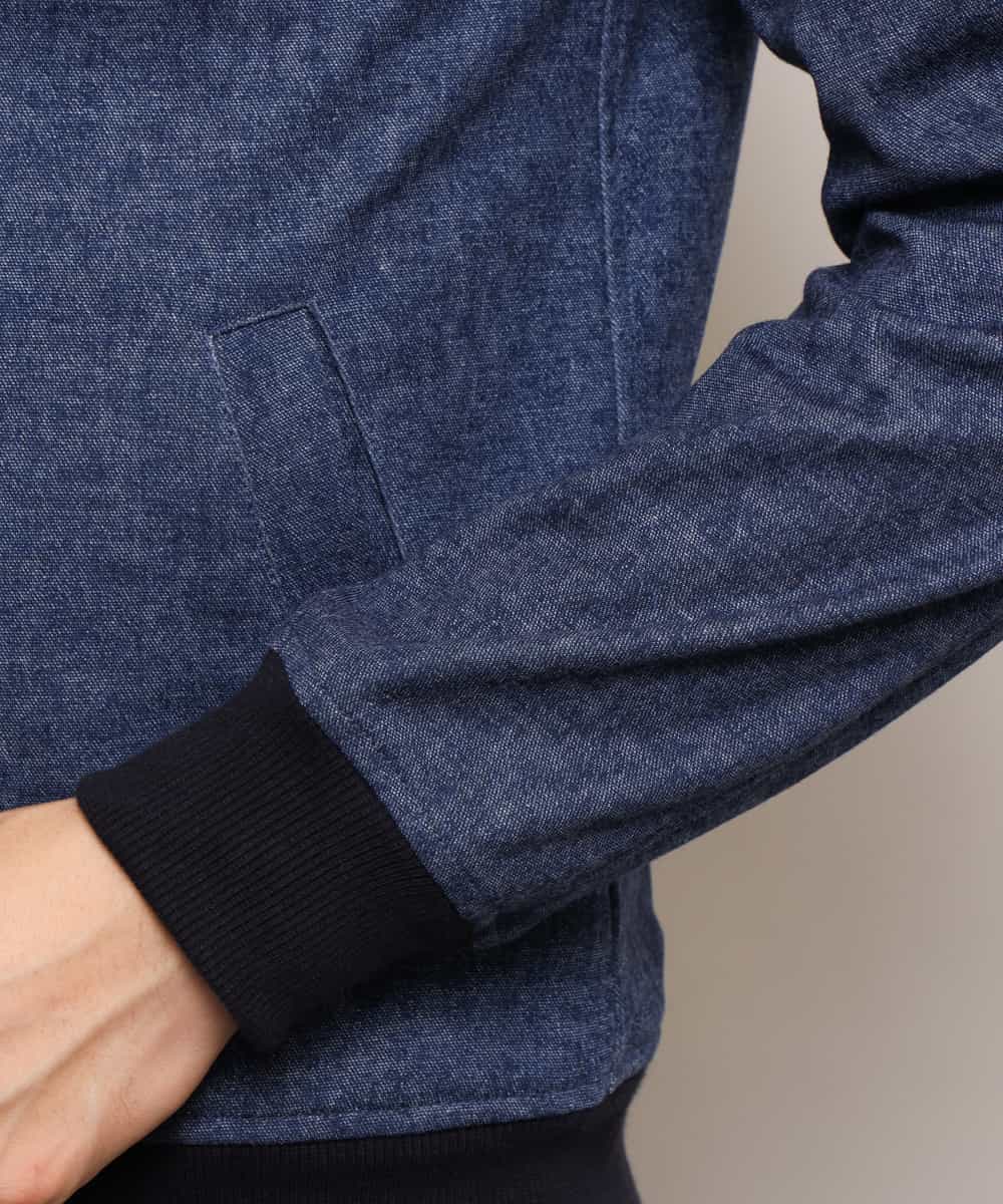 MKJDL42130 MK MICHEL KLEIN HOMME(MKミッシェルクランオム) ブルゾン／デニムテックジャージ ネイビー