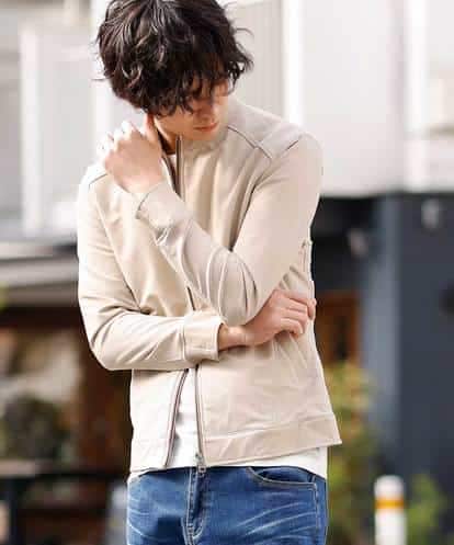 MKJDO02130 MK MICHEL KLEIN HOMME 【快適ストレッチ】MA-1ブルゾン／バックストームストレッチ