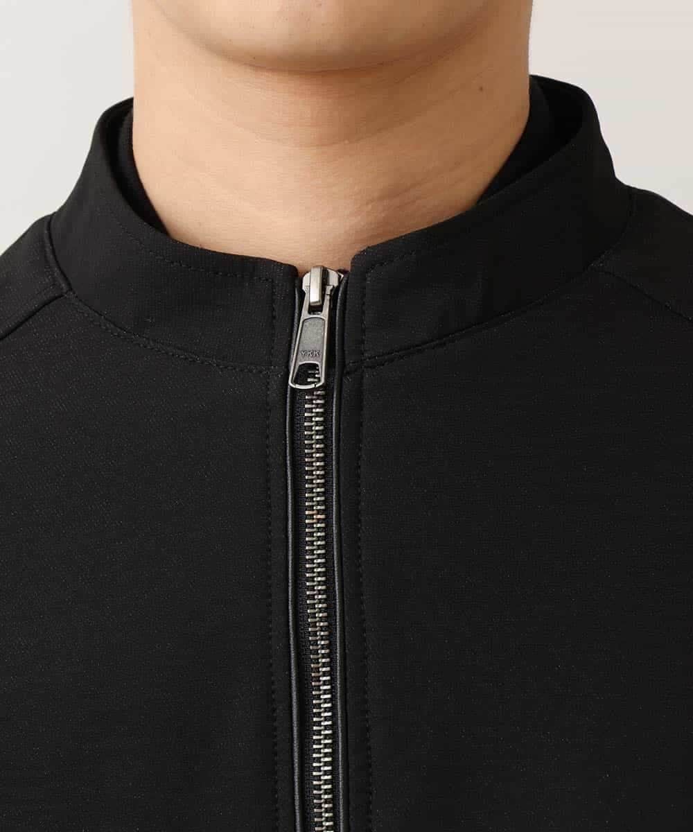 MKJDO02130 MK MICHEL KLEIN HOMME(MKミッシェルクランオム) 【快適ストレッチ】MA-1ブルゾン／バックストームストレッチ ブラック(94)