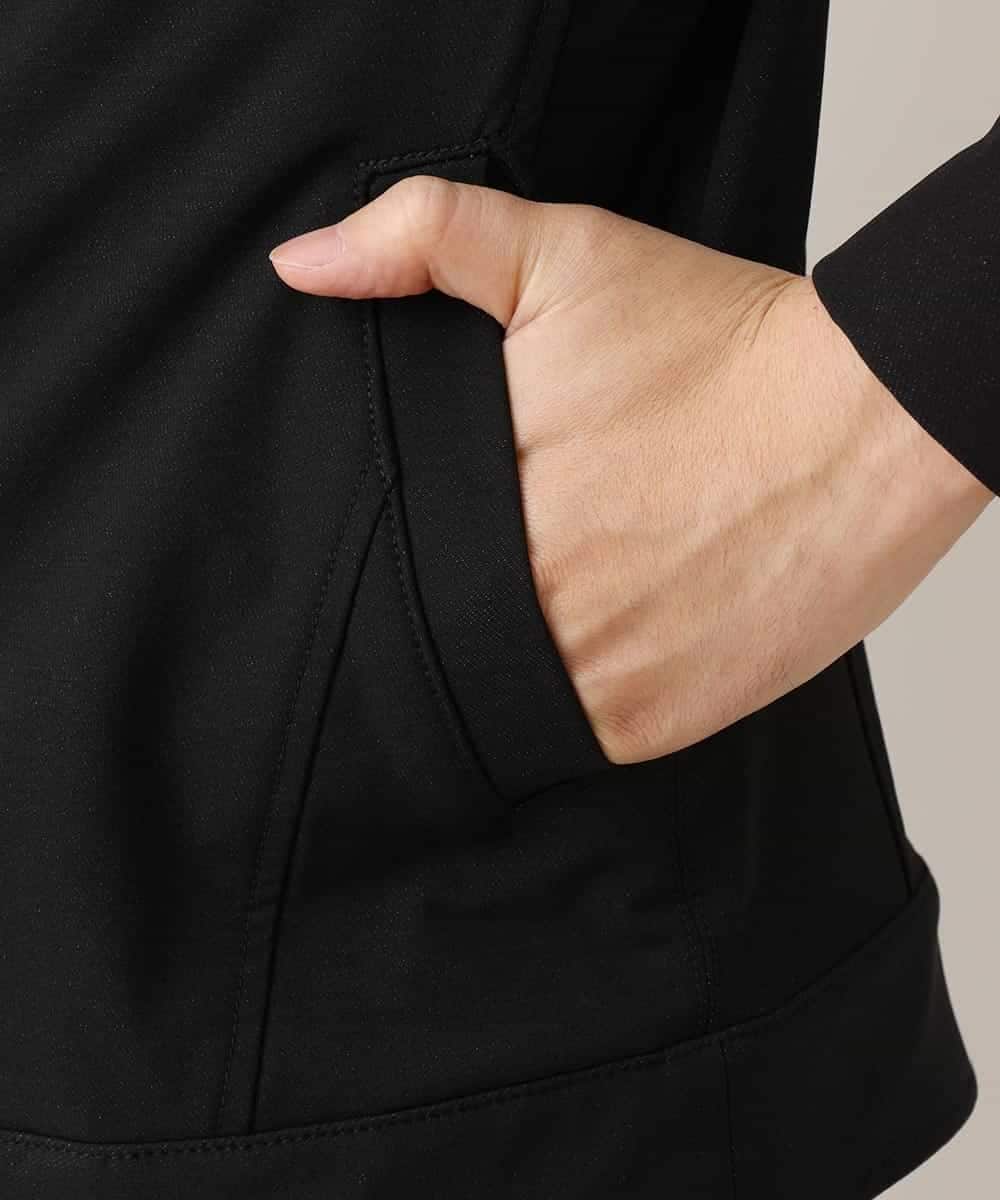 MKJDO02130 MK MICHEL KLEIN HOMME(MKミッシェルクランオム) 【快適ストレッチ】MA-1ブルゾン／バックストームストレッチ ブラック(94)