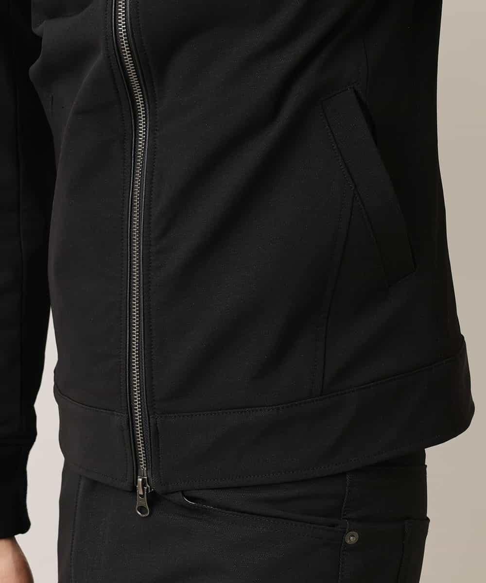 MKJDO02130 MK MICHEL KLEIN HOMME(MKミッシェルクランオム) 【快適ストレッチ】MA-1ブルゾン／バックストームストレッチ ブラック(94)
