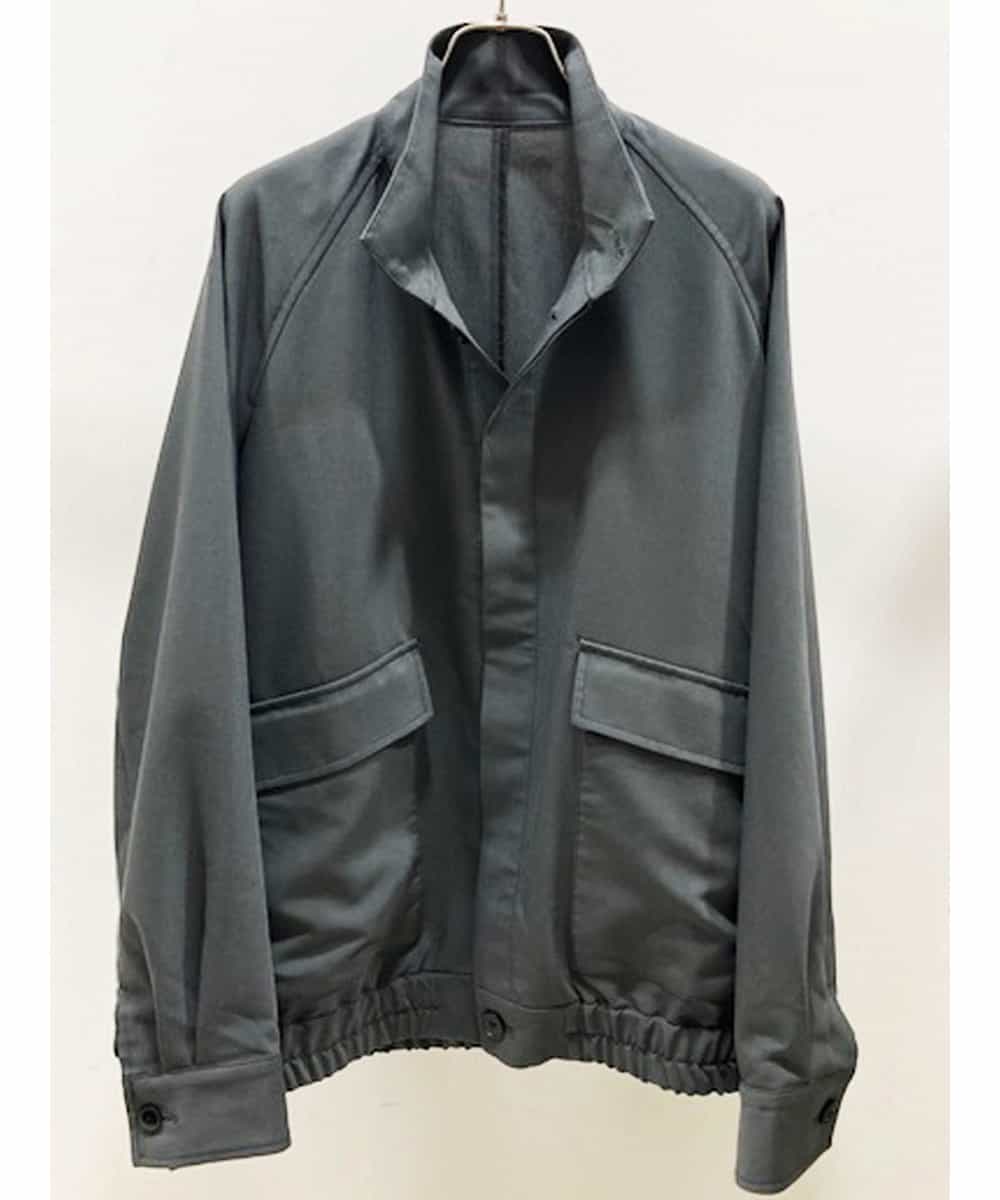 MKJDR31150 MK MICHEL KLEIN HOMME(MKミッシェルクランオム) スタンドブルゾン グレー