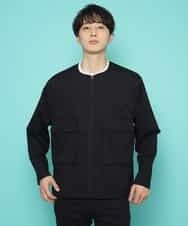 MKJFK46099 MK MICHEL KLEIN HOMME(MKミッシェルクランオム) ジャケット／ノーカラージャケット ブラック