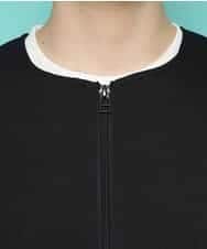 MKJFK46099 MK MICHEL KLEIN HOMME(MKミッシェルクランオム) ジャケット／ノーカラージャケット ブラック