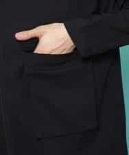 MKJFK46099 MK MICHEL KLEIN HOMME(MKミッシェルクランオム) ジャケット／ノーカラージャケット ブラック