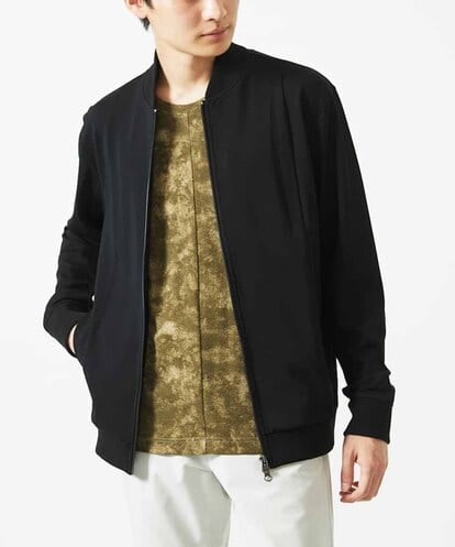 MKJGC07110 MK MICHEL KLEIN HOMME MA-1ブルゾン / シルキーポンチ
