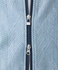MKJGC08150 MK MICHEL KLEIN HOMME(MKミッシェルクランオム) MA-1ブルゾン / ダイヤジオメトリック ライトブルー