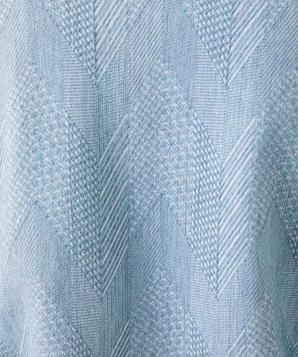 MKJGC08150 MK MICHEL KLEIN HOMME(MKミッシェルクランオム) MA-1ブルゾン / ダイヤジオメトリック ライトブルー