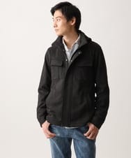 MKJGC10190 MK MICHEL KLEIN HOMME(MKミッシェルクランオム) 【洗える / ストレッチ】M-65ブルゾン / TEC EASY JERSEY2025 カーキ