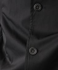 MKJGC12190 MK MICHEL KLEIN HOMME(MKミッシェルクランオム) 【ON/OFF対応】フードショートコート/サテンリバーストレッチ ブラック