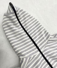 MKJGC17110 MK MICHEL KLEIN HOMME(MKミッシェルクランオム) パーカー / バッグリップボーダー ネイビー