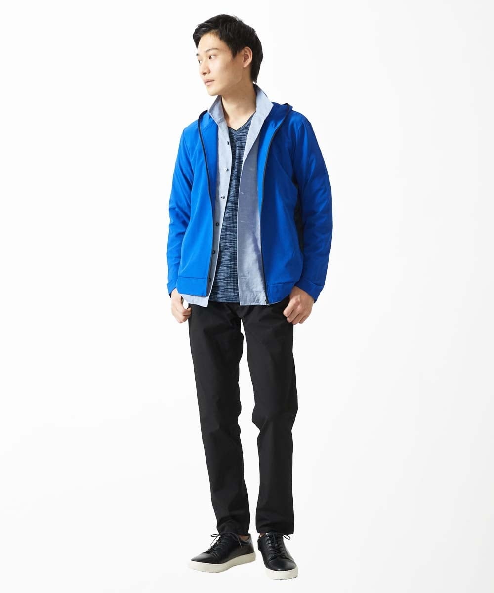 MKJGC20150 MK MICHEL KLEIN HOMME(MKミッシェルクランオム) スプリングパーカー ブルー